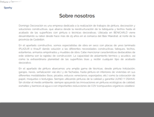 Tablet Screenshot of domingodecoracion.com